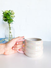 Load image into Gallery viewer, Opal Cloud Latte Mug Pink Handle (34)