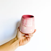 Load image into Gallery viewer, Rose Star Drip Mug 14oz