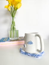 Load image into Gallery viewer, Moon & Emotional Stars Mug & Mug Rug (9)