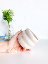 Load image into Gallery viewer, Opal Cloud Latte Mug Blue Handle (33)