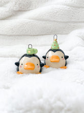 Load image into Gallery viewer, Penguin Holiday Ornament