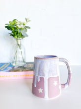 Load image into Gallery viewer, Lavender Star Drip Mug (9)