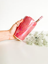 Load image into Gallery viewer, Raspberry Opal Tumbler 16oz Sukk Straw (37)