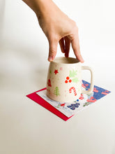 Load image into Gallery viewer, Holiday Mug 14oz w/ Speckles 37