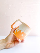 Load image into Gallery viewer, Sherbet Star Drip Mug 14oz (34)
