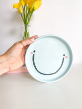 Load image into Gallery viewer, Happy Baby Blue 6” Snack Plate (41)