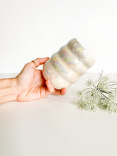 Load image into Gallery viewer, White Opal 12oz Bubbler Tumbler (40)
