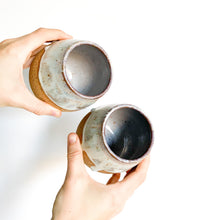 Load image into Gallery viewer, Lavender Cream Wineglasses (53)