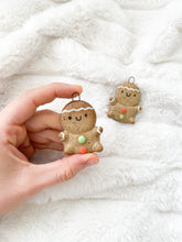 Load image into Gallery viewer, Lil Gingerbread Holiday Ornament