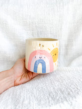 Load image into Gallery viewer, Sun & Rainbow Pals 3.5” Planter