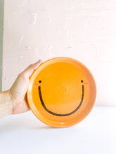 Load image into Gallery viewer, Happy Yellow/Orange 6” Snack Plate (33)