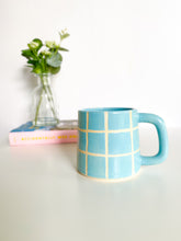 Load image into Gallery viewer, Sky Blue Picnic Blanket Mug 16oz (60)