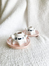 Load image into Gallery viewer, Pink Ghostie Candlestick Holder