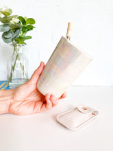 Load image into Gallery viewer, Opal Travel Tumbler w/ Blush Sukk Straw
