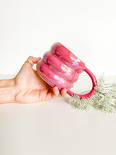 Load image into Gallery viewer, Raspberry Opal Bubble 16oz Mug (36)
