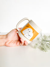 Load image into Gallery viewer, Flirty Ghosts Orange 14oz Mug (9)
