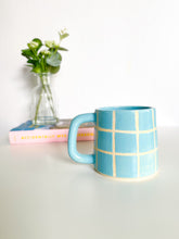Load image into Gallery viewer, Sky Blue Picnic Blanket Mug 16oz (60)