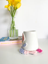 Load image into Gallery viewer, Party Blobs (Pink) Mug & Mug Rug (15)
