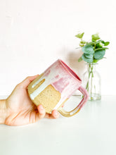 Load image into Gallery viewer, Strawberries & Cream Drip Mug 14oz (29)
