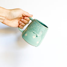 Load image into Gallery viewer, Juniper Forest Star Drip Mug 14oz