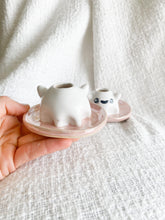 Load image into Gallery viewer, Pink Ghostie Candlestick Holder