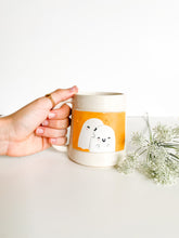 Load image into Gallery viewer, Flirty Ghosts Orange 14oz Mug (9)