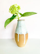 Load image into Gallery viewer, Lavender Drip Vase 9” (32)