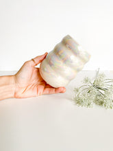 Load image into Gallery viewer, White Opal 12oz Bubbler Tumbler (40)