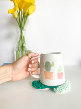 Load image into Gallery viewer, Plant Party Mug & Mug Rug (14)