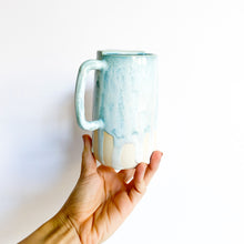 Load image into Gallery viewer, Glacier Blue Sippy Mug 16oz