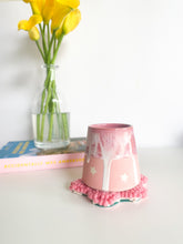 Load image into Gallery viewer, Pink Star Drip Mug & Mug Rug (17)