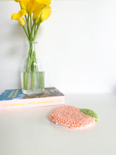 Load image into Gallery viewer, Happy Peaches Mug & Mug Rug (2)