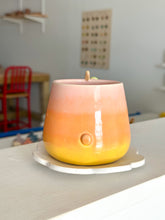 Load image into Gallery viewer, Fruity Bear: Peach Tea Cup &amp; Saucer Set
