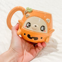 Load image into Gallery viewer, Pumpkin Bear Mug Right Handle
