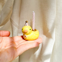 Load image into Gallery viewer, Party Ducky Cake Topper PREORDER
