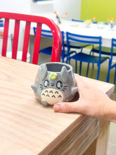 Load image into Gallery viewer, Grey Totoro Espresso Cup Gold Luster
