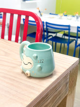 Load image into Gallery viewer, Chunky Snorlax Right Mug Gold Luster
