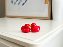 Load image into Gallery viewer, Tomato Ducky Desk Pal
