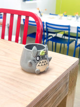 Load image into Gallery viewer, Grey Totoro Espresso Cup
