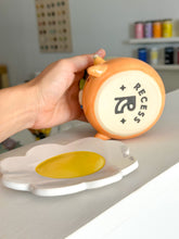 Load image into Gallery viewer, Fruity Bear: Mango Tea Cup &amp; Saucer Set
