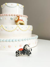 Load image into Gallery viewer, Lion &amp; Zebra Cake Topper
