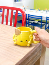Load image into Gallery viewer, Chunky Pompompurin Left Mug Gold Luster
