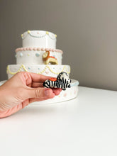 Load image into Gallery viewer, Lion &amp; Zebra Cake Topper
