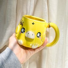 Load image into Gallery viewer, Psyduck Mug with Charms
