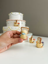 Load image into Gallery viewer, Cowboy &amp; Bread Head Ducky Cake Toppers
