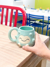 Load image into Gallery viewer, Chunky Snorlax Right Mug Gold Luster
