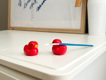 Load image into Gallery viewer, Tomato Ducky Desk Pal
