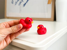 Load image into Gallery viewer, Tomato Ducky Desk Pal
