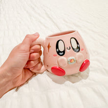 Load image into Gallery viewer, Kirby Mug Right Gold Luster
