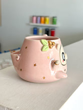 Load image into Gallery viewer, Pink Cozy Bear in Pjs with Back Flap
